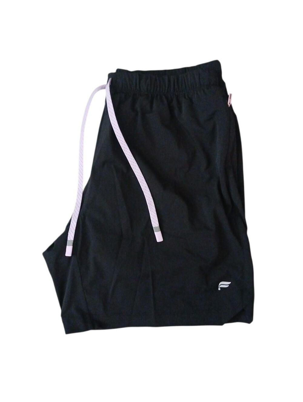 Fabletics The One Short 7in Black/Lavender Lined Athletic Shorts Men Large
